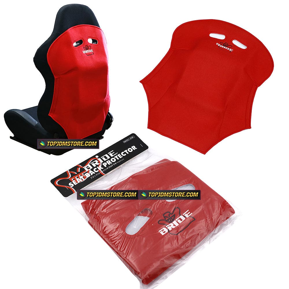 BRIDE Racing Bucket Seat Back Protector Cover - Top JDM Store