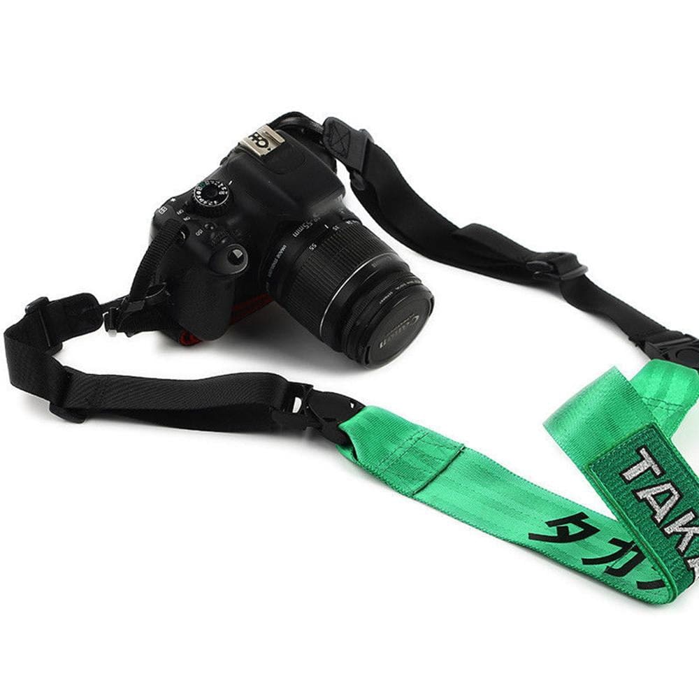 TKT Camera Strap Hologram Green