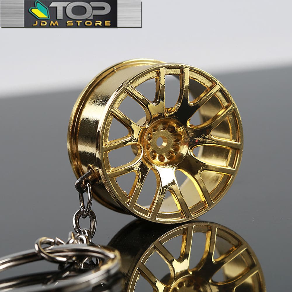 Car Wheel Keychain - JDM Keychains - SALE