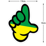 Osaka Racing Hand Gesture Sticker