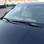 Carpe Diem Car Windshield Decal Sticker