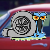 Turbocharged Snail Sticker Decal