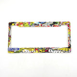 JDM Sticker Bomb License Plate Frame