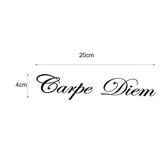 Carpe Diem Car Windshield Decal Sticker