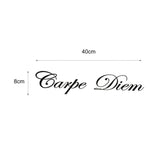 Carpe Diem Car Windshield Decal Sticker