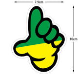 Osaka Racing Hand Gesture Sticker