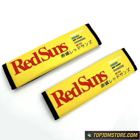 Akagi RedSuns Seat Belt Pads