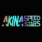 AKINA SpeedStars Sticker Decal