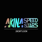 AKINA SpeedStars Sticker Decal