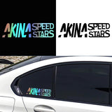 AKINA SpeedStars Sticker Decal