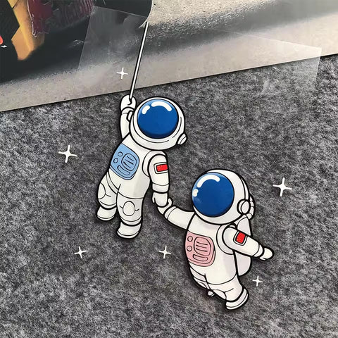 Astronaut Love Sticker Decal