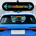 BASS BOOSTED Sticker Decal