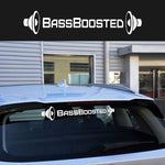 BASS BOOSTED Sticker Decal