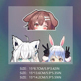 Bunny Cat Ears Sticker Decal