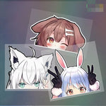 Bunny Cat Ears Sticker Decal