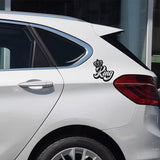 Crown King Sticker Decal