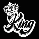 Crown King Sticker Decal