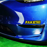 FAKE TAXI Decal Sticker