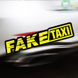 FAKE TAXI Decal Sticker