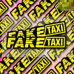 FAKE TAXI Decal Sticker