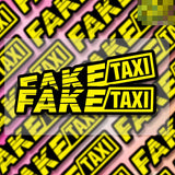 FAKE TAXI Decal Sticker