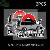 Forester Culture Sticker Decal