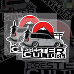 Forester Culture Sticker Decal