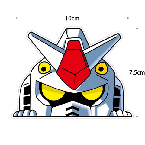 Mobile Suit Driver Decal Sticker