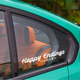 Happy Endings Sticker Decal