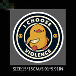 I Choose Violence Decal Sticker