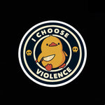 I Choose Violence Decal Sticker