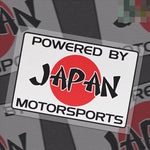 Powered by Japan Motorsports Sticker Decal