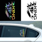 King Lion Decal Sticker