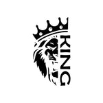 King Lion Decal Sticker