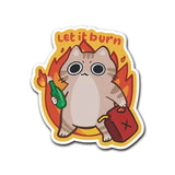 Let it Burn Sticker Decal