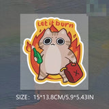 Let it Burn Sticker Decal