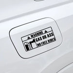 NO FREE RIDES Sticker Decal