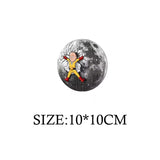 1 Punch Man Moon Sticker