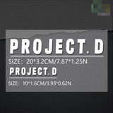 PROJECT.D Sticker Decal