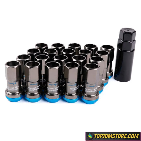 project mu lug nuts,project mu wheel nuts,project mu,jdm lug nuts,aftermarket lug nuts,tuner lug nuts,aftermarket wheel nuts,jdm wheel nuts,blue lug nuts,locking lugs