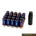 RAYS 17HEX Burned Blue Lug Nuts 43mm