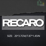 RECARO Sticker Decal