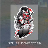 Samurai Girl Sticker Decal