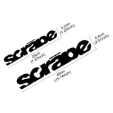 scrape Sticker Decal