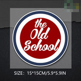 The Old School Sticker Decal