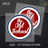 The Old School Sticker Decal